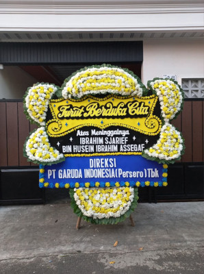 Papan Bunga Duka di Air Upas