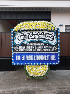 Papan Bunga Duka di Air Upas